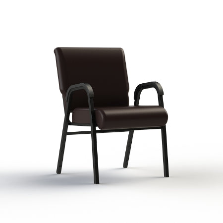 ComforTEK Seating Inc CHAIR, DINNING TITAN ARMLESS WIDE ROOTBEER/ROOTBEER 22" - 841-22-5435-5435