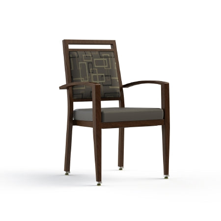 ComforTEK Seating Inc CHAIR, DINNING CONTESSA 300 ARMED STEEL/STRATUS 38" - CTS300-1F10-5599-5475