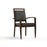 ComforTEK Seating Inc CHAIR, DINNING CONTESSA 300 ARMED SPA/GRAPHITE 38" - CTS300-1F10-5600-5597
