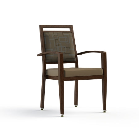 ComforTEK Seating Inc CHAIR, DINNING CONTESSA 300 ARMED MOCHA/BALSA 38" - CTS300-1F10-5601-5598