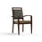 ComforTEK Seating Inc CHAIR, DINNING CONTESSA 300 ARMED LAPIS/BALSA 38" - CTS300-1F10-5602-5598