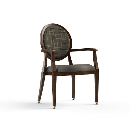 ComforTEK Seating Inc CHAIR, DINNNING CONTESSA 200 ARMED STEEL/STRATUS 38" - CTS200-1F10-5599-5475