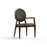 ComforTEK Seating Inc CHAIR, DINNNING CONTESSA 200 ARMED STEEL/STRATUS 38" - CTS200-1F10-5599-5475