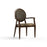 ComforTEK Seating Inc CHAIR, DINNNING CONTESSA 200 ARMED MOCHA/BALSA 38" - CTS200-1F10-5601-5598