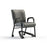 ComforTEK Seating Inc CHAIR, DINNING TITAN W/MOBIL ASSIST SLVR/SLVR 22" - 841-22-5596-5596-REZ