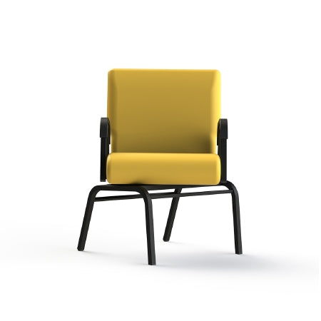 ComforTEK Seating Inc CHAIR, DINNING TITAN SWIVEL W/ARMS WIDE LEMON/LEMON 22" - 841SWL-22-5438-5438
