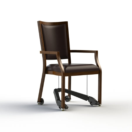 ComforTEK Seating Inc CHAIR, DINNING CONTESSA ARMED W/MOBILE ASSIST JAVA/JAVA D/S - CTS100-1F10-5482-5482-REZ