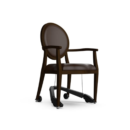 ComforTEK Seating Inc CHAIR, DINNING CONTESSA ARMED W/MOBILE ASSIST JAVA/JAVA D/S - CTS100-1F10-5482-5482-REZ