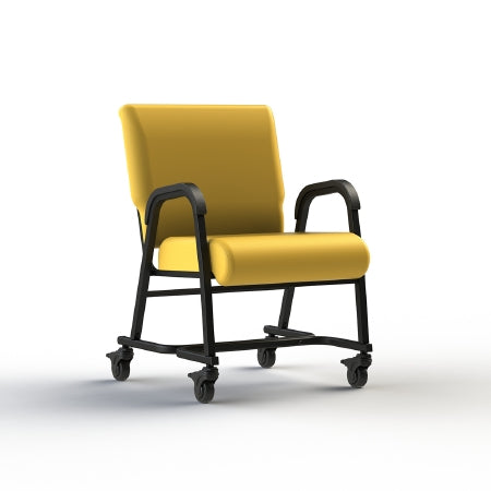 ComforTEK Seating Inc CHAIR, DINNING TITAN W/CASTERS/BRAKE LEMON/LEMON 22" - 841CAS-22-5438-5438