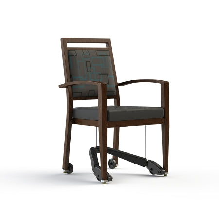 ComforTEK Seating Inc CHAIR, DINNING CONTESSA 300 ARMD W/MOBILE ASSIST SPA/GRPHITE - CTS300-1F10-5600-5597-REZ