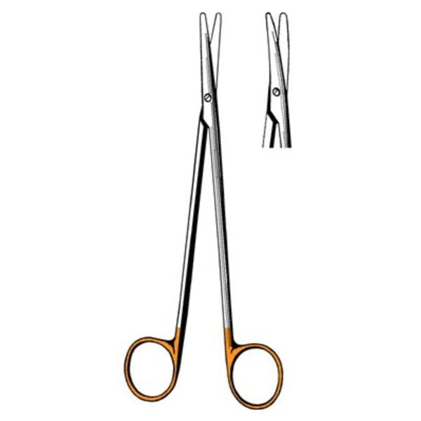Sklar Instruments Scissors Dissecting Metzenbaum Surgi-Or Tc 7" Blunt/Blunt Smooth Curved Ss/Tc Ea - 95-116