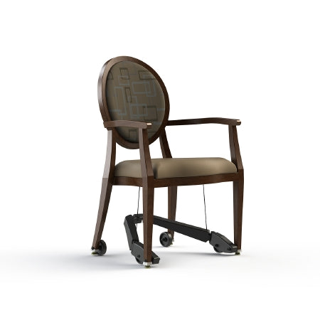 ComforTEK Seating Inc CHAIR, DINNING CONTESSA 200 ARMD W/MOBILE ASSIST MOCHA/BALSA - CTS200-1F10-5601-5598-REZ