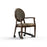 ComforTEK Seating Inc CHAIR, DINNING CONTESSA 200 ARMD W/MOBILE ASSIST MOCHA/BALSA - CTS200-1F10-5601-5598-REZ