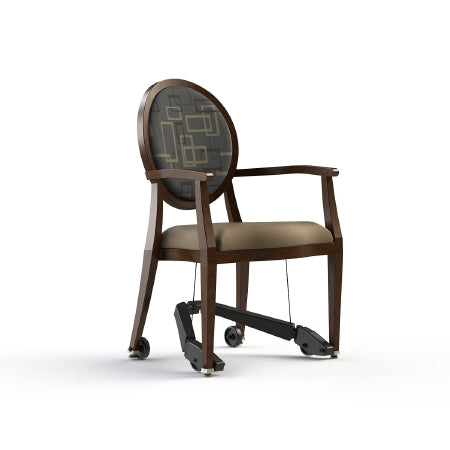 ComforTEK Seating Inc CHAIR, DINNING CONTESSA 200 ARMD W/MOBILE ASSIST LAPIS/BALSA - CTS200-1F10-5602-5598-REZ