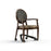 ComforTEK Seating Inc CHAIR, DINNING CONTESSA 200 ARMD W/MOBILE ASSIST LAPIS/BALSA - CTS200-1F10-5602-5598-REZ