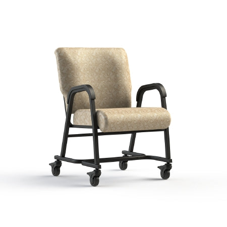 ComforTEK Seating Inc CHAIR, DINNING TITAN W/CASTER WIDE WHT PINE/WHT PINE 22" - 841CAS-22-5603-5603-SH20