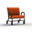 ComforTEK Seating Inc CHAIR, DINNING BARIATRIC W/CASTER TANGERINE/TANGERINE 30" - 941CAS-30-5430-5430