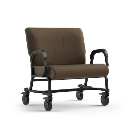 ComforTEK Seating Inc CHAIR, DINNING BARIATRIC W/CASTER/HT ADJ JAVA/JAVA 30" - 941CAS-30-5482HG-5482-SH20