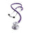 American Diagnostic Corp. Stethoscope Sprague Rappaport Adscope 647 Purple Adult/Pediatric 31.5" 2-Head Ea - 647V