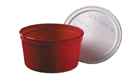 Alimed Stool Specimen Container Plastic Snap-On Lid - 933543