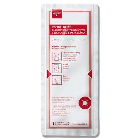 Medline - Instant Hot Pack General Purpose Slim Plastic / Sodium Acetate Disposable - MDS139010