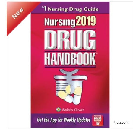 Hopkins Medical Products Book Nursing 2019 Drug Handbook Wolters Kluwer - 564072