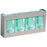 Omnimed - Glove Box Holder Wall Mounted 4-Box Capacity Silver Stainless Steel - 305304-1
