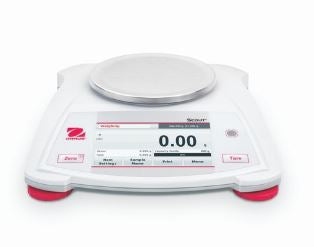 Ohaus - Food / Lab Scale Digital Display 620 Gram Capacity Red / White AC Adapter / Battery Operated - S14509