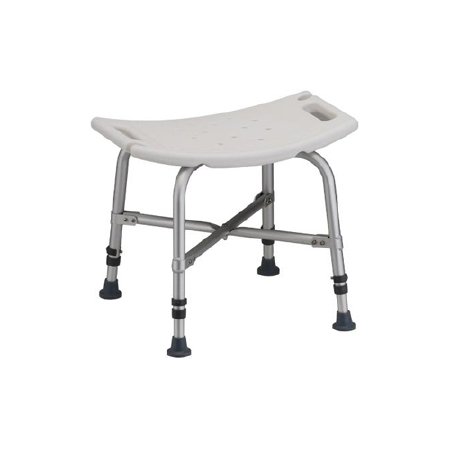 Nova - Bath Bench Fixed Handle Aluminum Frame Without Backrest 20 Inch Seat Width - 9013