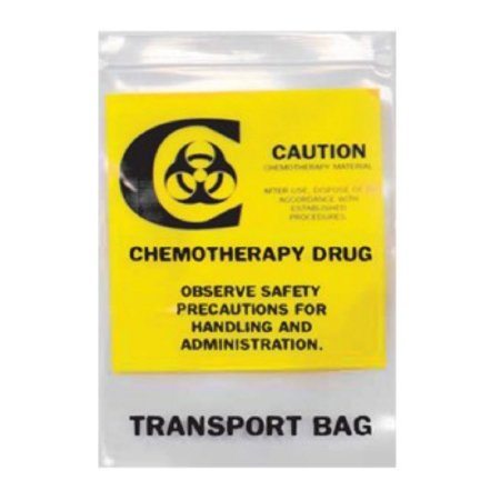 Action Health - Chemotherapy Transport Bag Clear Bag Film 12 X 15 Inch - 85251850765