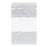 Action Health - Reclosable Bag 9 X 12 Inch Plastic Clear / White Block Zipper Closure - 85251850345