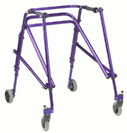 Drive Medical Nimbo Posterior Gait Trainer Medium Aluminum Frame 150 lbs. Weight Capacity 23 to 30-1/2 Inch Height - KA3200-2GWP