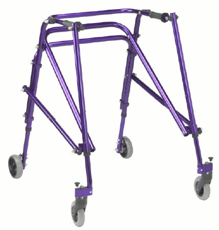Drive Medical Nimbo Posterior Gait Trainer Medium Aluminum Frame 150 lbs. Weight Capacity 23 to 30-1/2 Inch Height - KA3200-2GWP