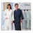 Fashion Seal Robe Collarless Polyester / Cotton Sheeting X-Large Unisex Aqua Multi Stripe Ea - 1846-XL