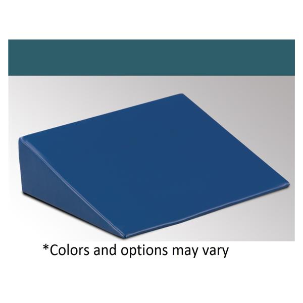 Clinton Industries. Wedge Positioning Slate Blue Vinyl Cover Firm High Density Each - 56-3SB