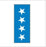 Key Surgical Key Surgical Pre-Printed Label Chart Tab Star Symbol Light Blue 8-1/2 X 11 Inch - T-703-02