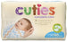 First Quality Cuties Complete Care Baby Diaper Tab Closure Size 0 Disposable Heavy Absorbency - CCC00