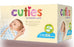 First Quality Cuties Complete Care Baby Diaper Tab Closure Size 0 Disposable Heavy Absorbency - CCC00