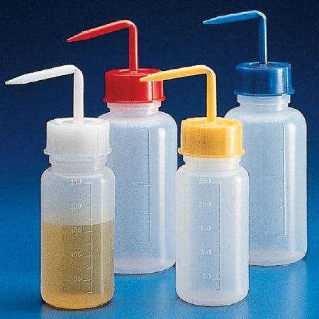 Globe Scientific - Wash Bottle Wide Mouth Polyethylene 500 mL (16 oz.) - 601638B