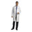 Fashion Seal Lab Coat Staff Length 65% Polyester / 35% Cotton Mens White Large 39 In Ea - 432-L