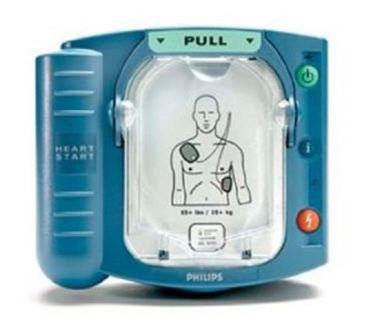 AED Unit (Refurbished) Automatic Operation Phillips Defibrillation Pads