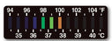FeverScan - Disposable Forehead Thermometer 35 to 41 °C / 94 to 105 °F Line Indicator Display - 492