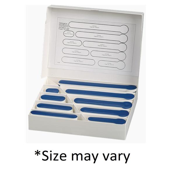 Deroyal Industries Inc Splint Support Plastalume Finger Blue 5.25" 12/Bx - 9119-07