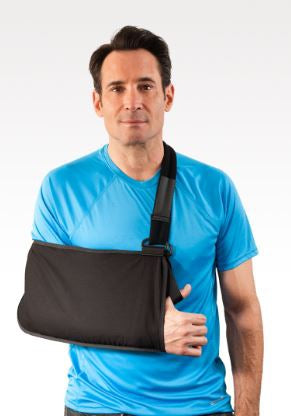 Breg Deluxe Shoulder Sling Shoulder Sling Small Cotton D-Ring Strap Closure Left or Right Arm - VP20104-020