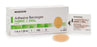 McKesson McKesson Adhesive Strip 1 X 1-1/4 Inch Fabric Oval Tan Sterile - 16-4800