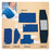 Rehab Plus Pack Hot/Cold Rolyan Combination Cervical Royal Blue Combo Ea - 525806