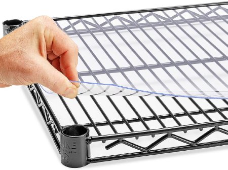 Uline - Plastic Shelf Liner Shelving Unit - H2436