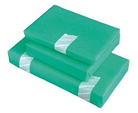Steri-Wrap II - Sterilization Wrap Green 36 X 36 Inch Single Layer Cellulose Steam / EO Gas / Gamma Irradiation - 31203620
