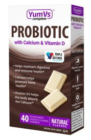 McKesson Geri-Care Probiotic Dietary Supplement 40 per Box Chewable Tablet - 8080-04