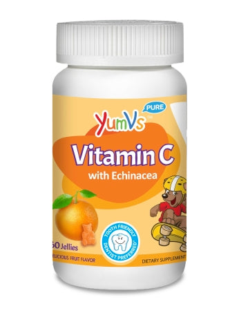 McKesson YumV's Vitamin C Supplement Ascorbic Acid Gummy 60 per Bottle - 9053-06